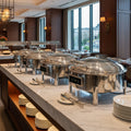 XINGPAI Catering Equipment Buffet Stainless Steel Chafing Dish Food Warmer Set for Wedding Banquet