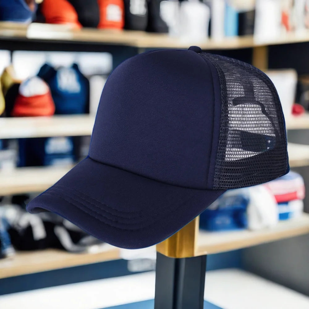Elevate Your Style with Custom Unisex Fashion Trucker Hats Plain Velour Denim Canvas Screen Printed Outdoor Party Casual Wear