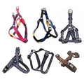Fashion Design Comfortable Soft Adjustable Light Outdoor Not Pull Reflective Pet Dog Harness for Dogs
