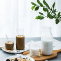 Mini 360ML Water Glass Pitcher Set Glass Jug Water Teapot With Handle Best Gift for Friends Wife