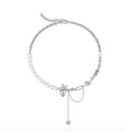 Heart Pendant Animal Fish Charm Jewelry  Shell Pearl Beads Splice Paper Clip Psj Brass Rhodium Plated Amethyst Emerald Necklaces