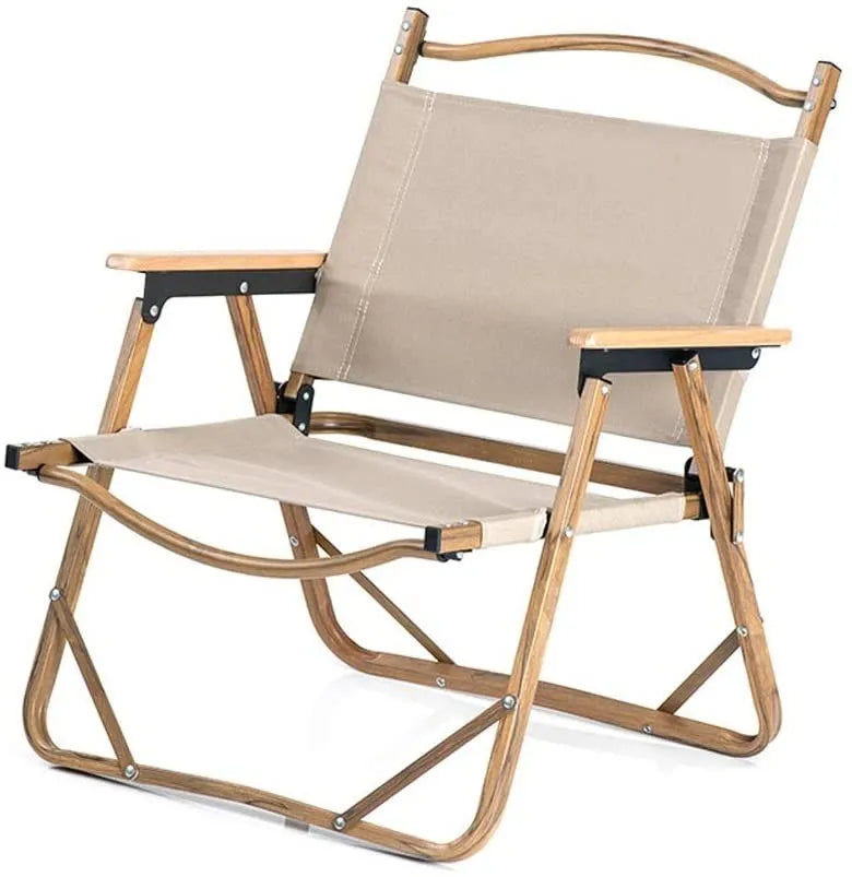 WOQI up Grade Outdoor Chairs  Portable Aluminum Camping Picnic Beach Folding Chair
