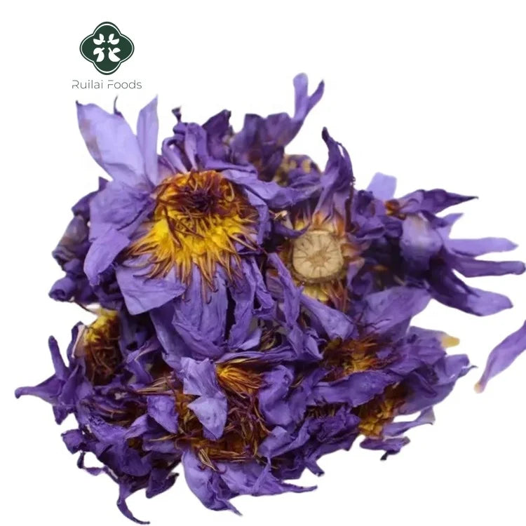 Chinese Lan Lian Hua Tea Chinese Organic Dried Flowers Blue Lotus Tea