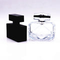 30ml 50ml square Sprayer Empty Glass Perfume Bottles Packaging with Box Luxury Custom Fragrance Pump Spray Perfume Bottle 50ml
