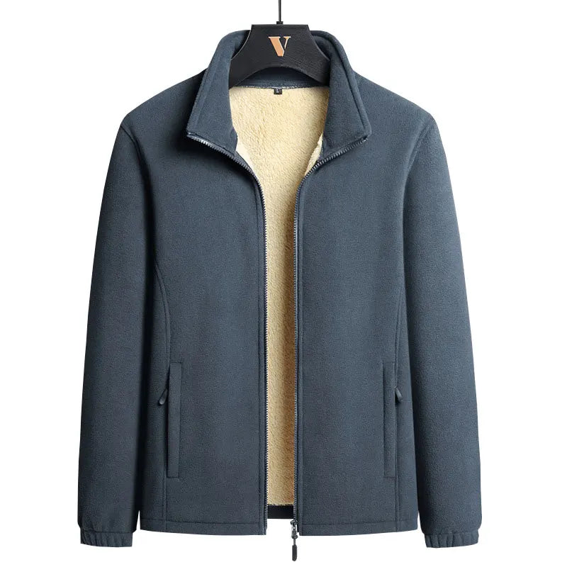 Wholesale Men's Softshell Jacket Outdoor Clothing Custom Fleece Windbreaker Jacket for Men