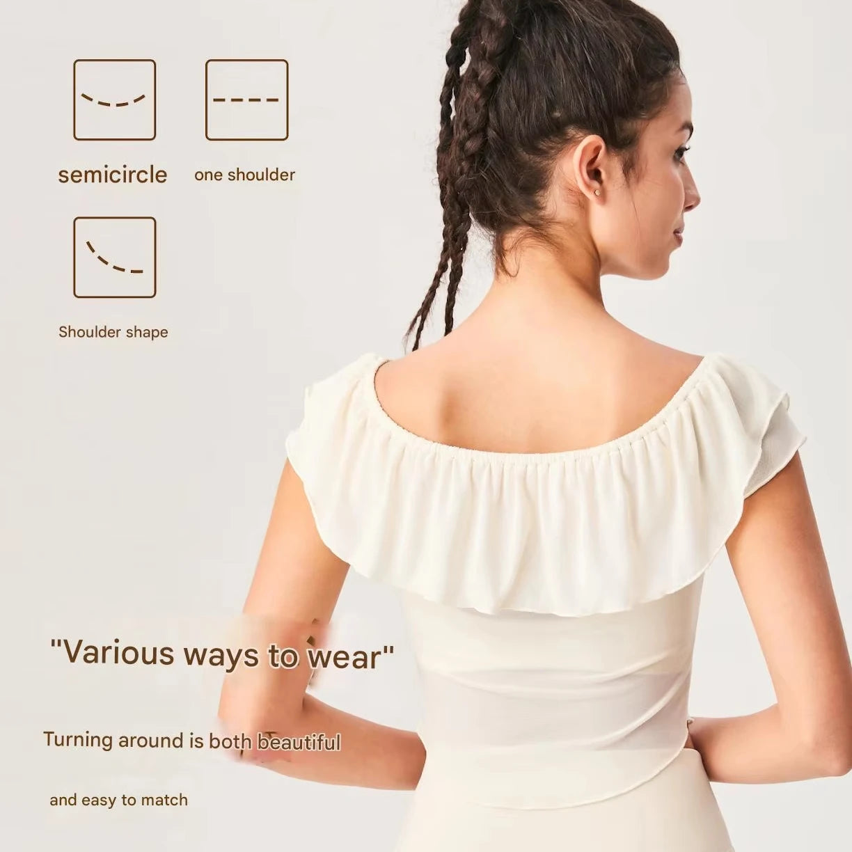 Women's Lightweight One-Shoulder Yoga Top Quick-Drying Breathable Mesh Sports Clothing for Gym Exercise New Style Fitness