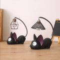 Factory Wholesale Anime Cat Design Lamp Creative Re Sin Black Cat Table Lamp for Children