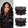 Wholesale Transparent 13*4 13x6 Lace Frontal Body Wave Natural Hair  100% Brazilian Virgin Human Hair