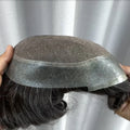 Durable Hair Replacement Chinese Wholesale Qingdao Factory Comfortable Mens Mono PU Toupees MegaBDM