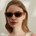 2024 Sunglasses Vintage Small Rectangle Sunglasses With Tinted Lens Shades 100% UV Protection 90s Plastic Slim