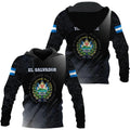 Fitspi Custom El Salvador Hoodie Sweaters Shirts Men Women El Salvador Sweatshirt Pullover Wholesale