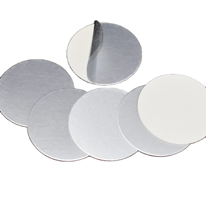 Composited Food Grade Glass Cap Seals with Aluminum Foil Back Paperboard Induction Seal Liner for Honey Packaging (Alloy 8011)