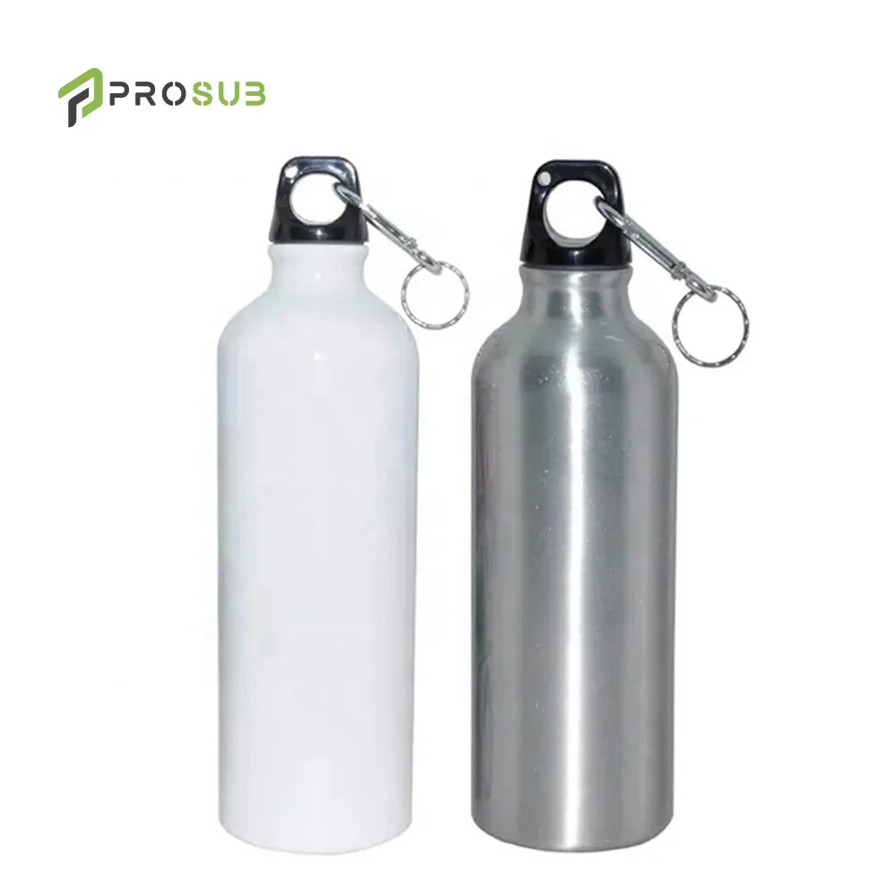 Prosub Wholesale 600ML Outdoor Aluminum Sport Sublimation Water Bottles With Custom Logo Sublimation Drink Water Bottle