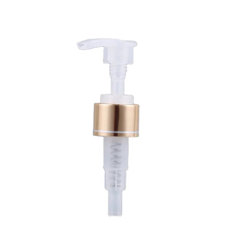24 410 28 410 Aluminum Plastic Lotion Dispenser Pump Gold Silver Personal Care Products Type Pump Sprayer
