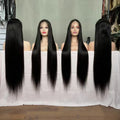 Best-Selling 180% Density Brazilian Cuticle Aligned Virgin Hair Long Wigs Transparent Lace Small Cap for Black Women Wholesale