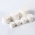 Skincare Cosmetics cosmetic jars 30g 50g White Cream PP Round Plastic Jar  Screw Top for Skin Care Skincare Cosmetics