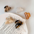 Beautiful 3.5cm Acetate Hair Claw Clips Small Cute Hair Claw  for Girl Hair Crab Headwear