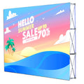 FEAMONT Custom Printing Pop up Wall Displays Trade Show Banner Stand Aluminum Pop up Display Stand