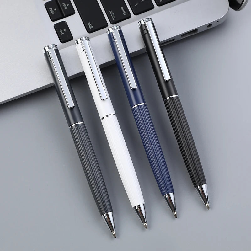 2025 New Luxury Business Hotel VIP Gift Stainless Steel Metal Signature Parker Ink Premium Ballpoint Pen With Custom Logo