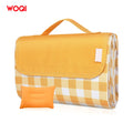 WOQI  Waterproof Custom logo Rug Blanket Sand Free Beach Mat for Camping Picnic