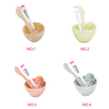 Silicone Facial Mask Mixing Bowl Set DIY Makeup Tools for Facemask & Beauty Skin Care Spatula & Brushes