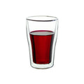 Good Quality Clear Reusable Borosilicate Glass Thermal Double Wall Vacuum Insulated Coffee Cup 250ml/8oz Giveaways
