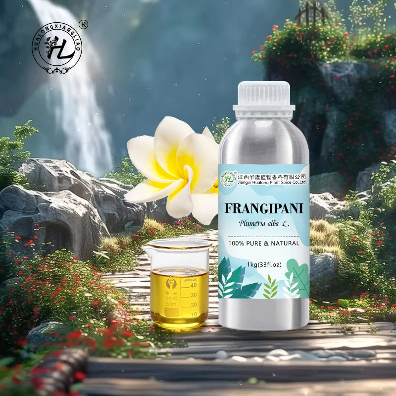 Frangipani Absolute Essential Oil Fragrance for Diffuser Branded Perfume Making -100% Pure Natural Plant Extract | Bulk 1kg