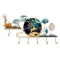 60*40CM Wholesale Modeling Design Modern Vertical Wall Decor Wall Hanging Horizontal Metal Decoration