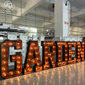 Marquee Letters Custom Wedding Led Rust Light up Marquee Letter LOVEXV Large Bulb Sign Light Letter Rusting for Wedding Party