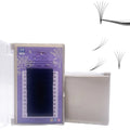 Wholesale Private Label 0.07 c d Curl Camellia Eyelashes 0.05 Matte Black Cashmere Automatic Easy Fan Lash Extension