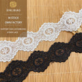 Gauze Lace for Lolita Wedding Garment Accessories Double Polyester Silk Barcode Embroidery Lace for Shoes and Bags