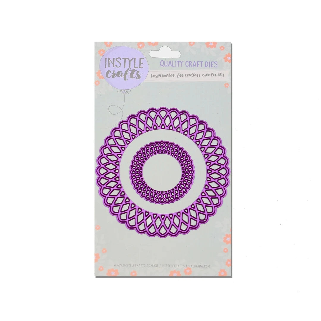 Wholesale Geometric Figure Diy Photo Album Scrapbooking Cute Stencil Metal Craft Die Cuts for Card Making