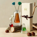 Home Working Simple Double Layer Clear Borosilicate Glass Perfume Reed 100ml 150ml Originality Glass Bottle for Oil Fragrance