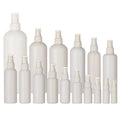 HDPE Round Bottle Water Skincare Shower Gel Spray Lotion Shampoo Cap Cosmetic Packaging Empty Bottle