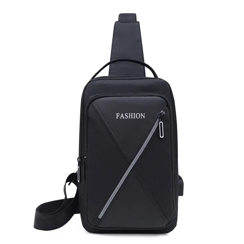Wholesale Men's Cross-body Bags with Hard Shells Casual Waterproof Easy to Clean Waist Bags Fashionable Waist Bags