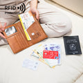 MIYIN 2025 hot selling multifunctional travel card holder PU leather passport holder passport holders Rfid wallets