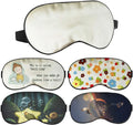 Wholesale Personalised Idea Custom logo Sublimation Eyemask Fashion Satin  Imitate Silk Blank Sleep Eye Mask