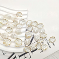 CJ Hot Sale High Quality Cream Gilt Edged Mixed butterfly Rose Shape Acrylic Accessories 12-20mm Colorful for Diy Jewelry Making