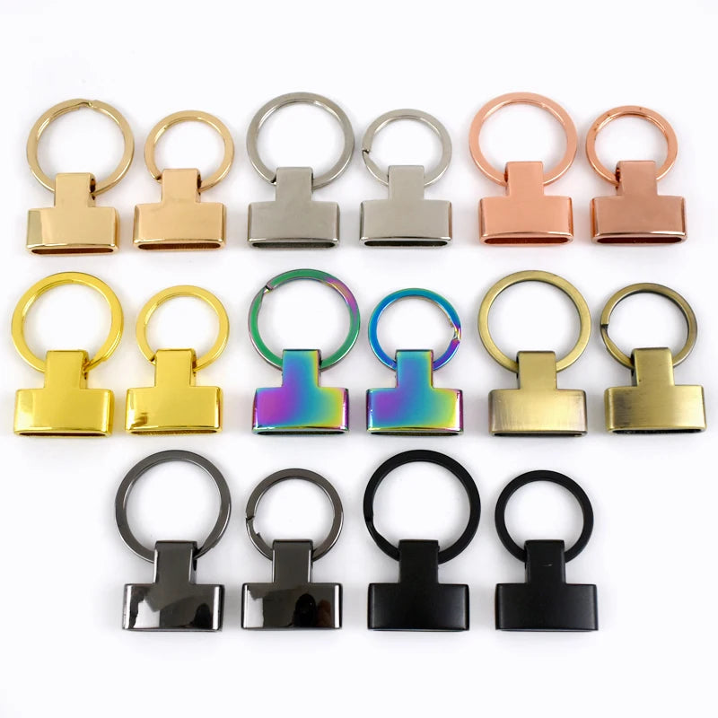 Deepeel BF630 20/25mm DIY Bag Accessories Hardware Bag Strap Decorative Connection Clip Clasp Keyring O Ring Metal Buckles
