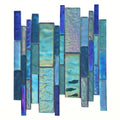 Modern Design Interior Bathroom Wall Decorative Mosaic Tiles Swimming Pool Glass Mural for Indoor Application for Villas