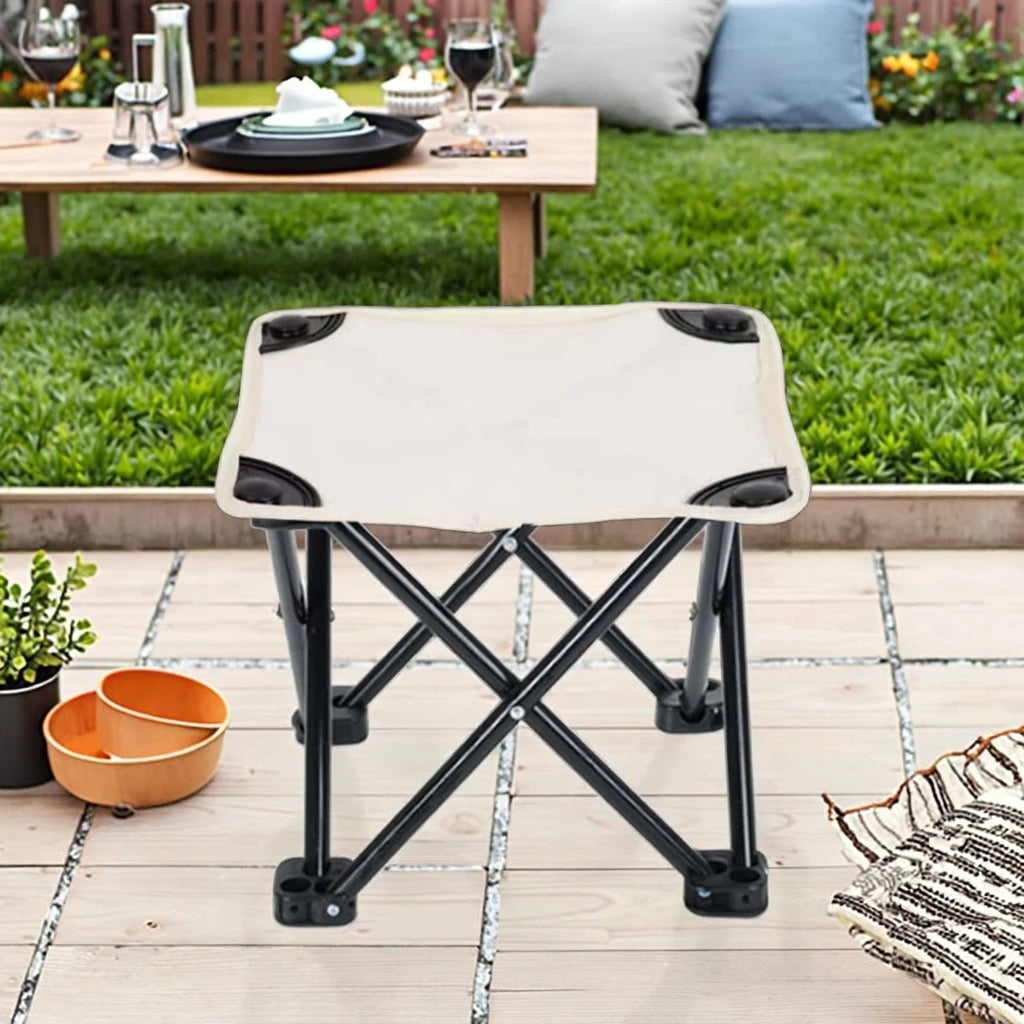 Outdoor Camping Mini Foldable 600 D Oxford Fishing Stool Camping Chair