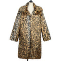 European and American Autumn and Winter Thick Square Long Eco-Friendly Breathable Trench Faux Fur Coat
