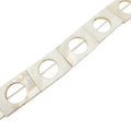 Wholesale Price 38 cm One Strand Rectangle Nature Shell Beads 25 X18 mm DIY Jewelry Findings for Making Jewelry