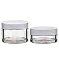 In Stock 30/50ml Pet Plastic Cream Jars Empty Cosmetic Packaging Containers Dispensing for Eye Cream Skin Care