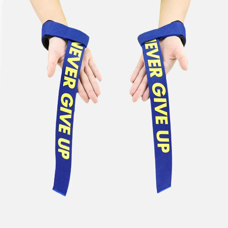 Custom Neoprene Wrist Straps for Weight Lifting and Powerlifting Unisex Black Gym Accessory