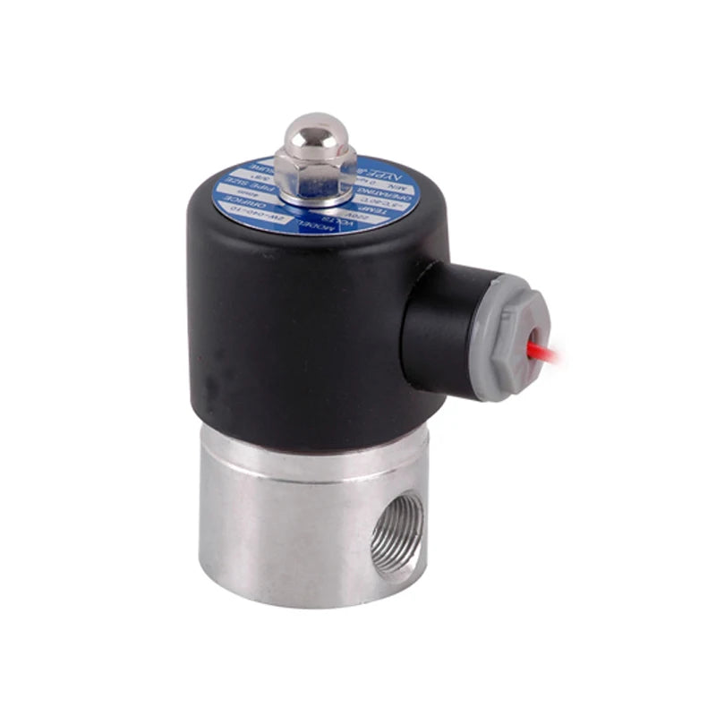 Customizable 3/8'' Stainless Steel Quick Spool System Solenoid Control Valves for Water OEM Supported