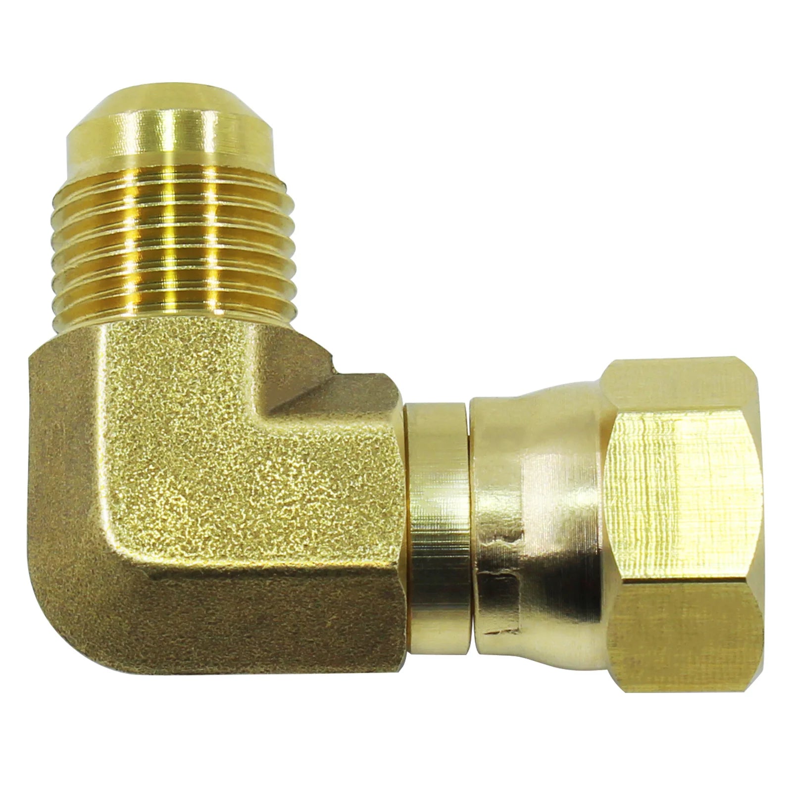 3/8 Flare American Joint Nozzle to 1/8 Npt Tooth American Nozzle Cast Iron Nozzles 3/8 Equipment 90 Elbow Connector