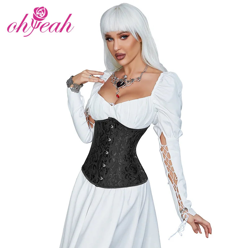 New Arrival Black Strapless Lace 14 Steelbone Waist Shaper Colombienne Corsets Bustiers for Plus Size ODM Supply Steel Bones