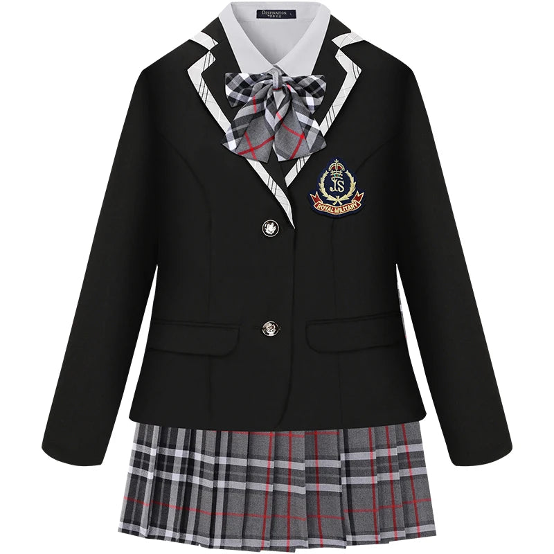 Manufacture Custom Wholesale Primary Children Kid Uniform Set High Middle School University Kindergarten School Uniforms
