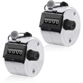 Hot Sale Metal Golf Score Shot Stroke Counter With Clip for Women Men Easy Carry Golf Training Aids Golf Accessory